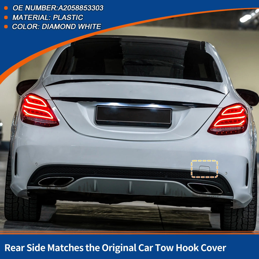 Rear Car Bumper Tow Hook Cover for Mercedes-Benz (A2058853303)