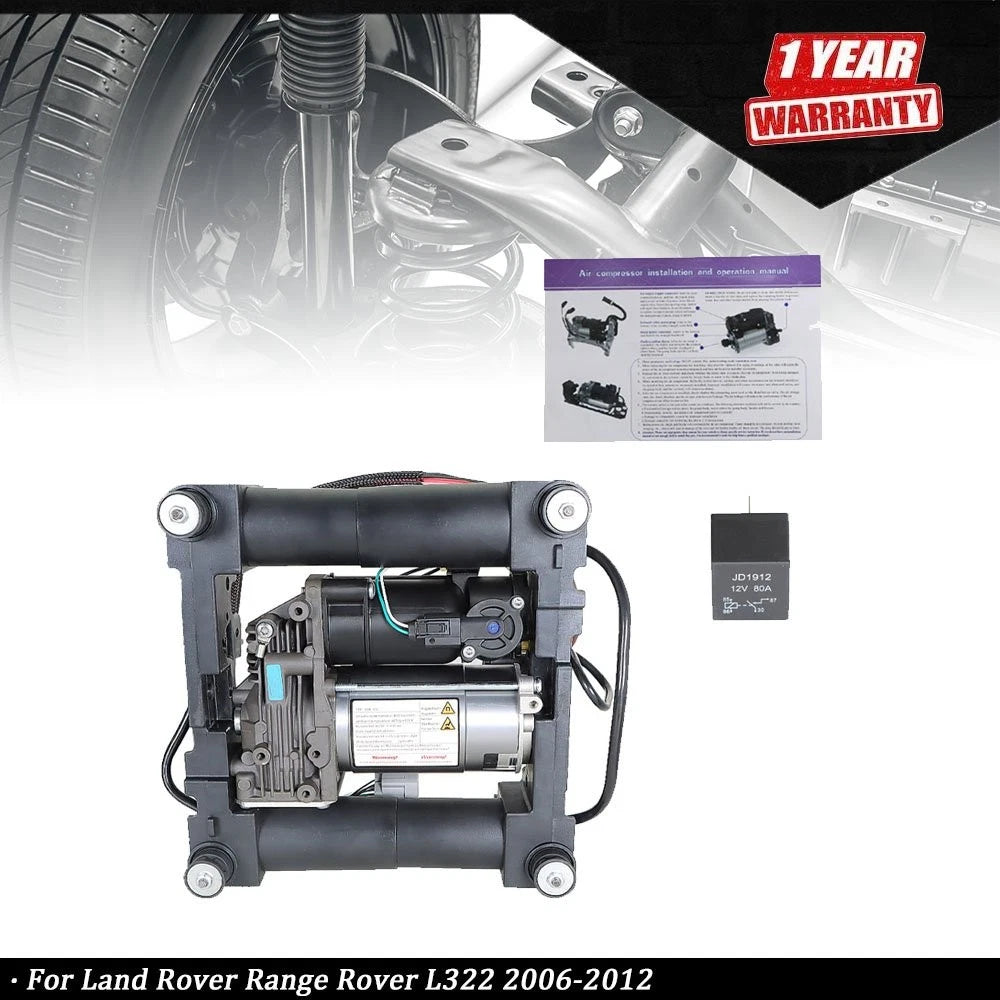 Air Ride Suspension Compressor Pump for Land Rover Range Rover L322 (2006â2012)
