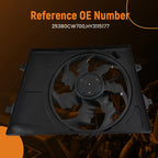 Cooling Fan 240W 7-Blade for Hyundai Tucson Limited SE 2.5L (2022–2023)