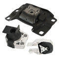 Engine & Transmission Mount Kit Set of 3 for Ford Focus (2012–2018)