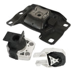 Engine & Transmission Mount Kit Set of 3 for Ford Focus (2012–2018)