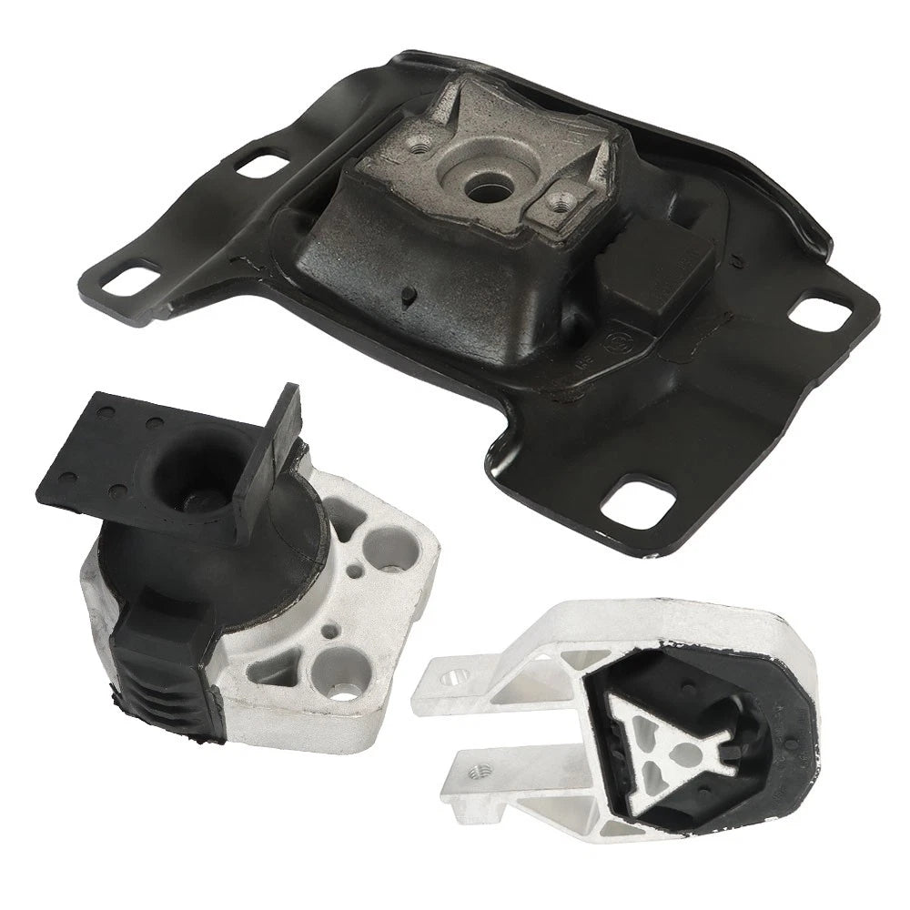 Engine & Transmission Mount Kit Set of 3 for Ford Focus (2012–2018)