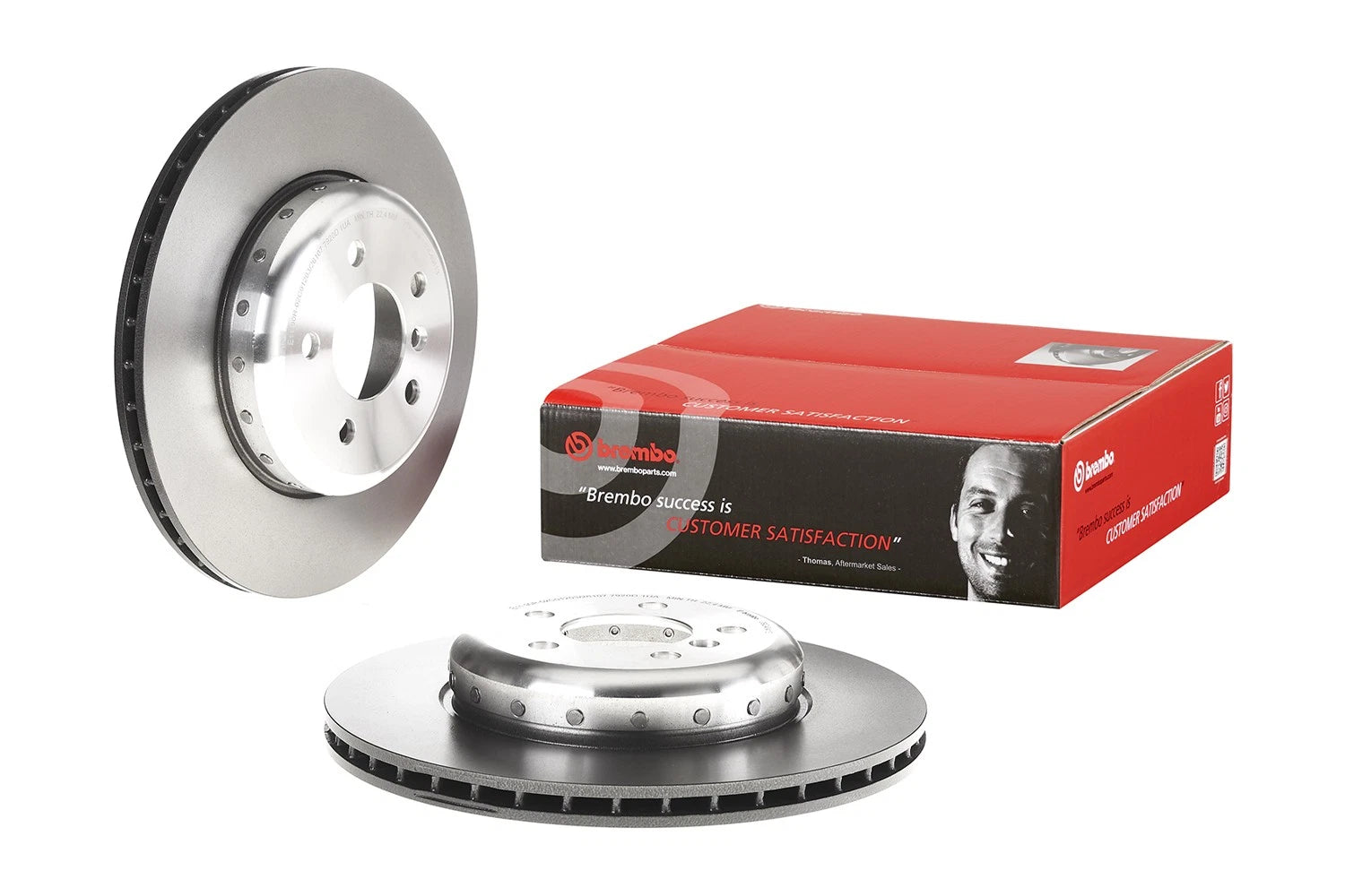 Brembo 345mm Composite Disc Brake Rotor for BMW F01 F10 F12 (2010–2017)