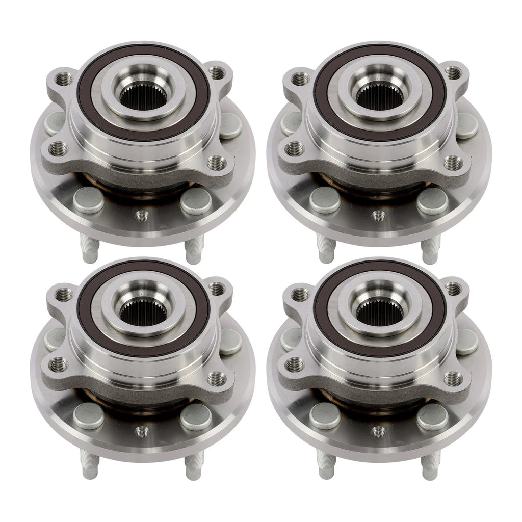 Set of 4 Wheel Bearing Hub Assembly for Ford Taurus (2013–2018)