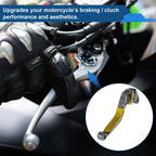 Adjustable Brake Clutch Levers for Honda X11 (1999–2002) Titanium Gold Tone