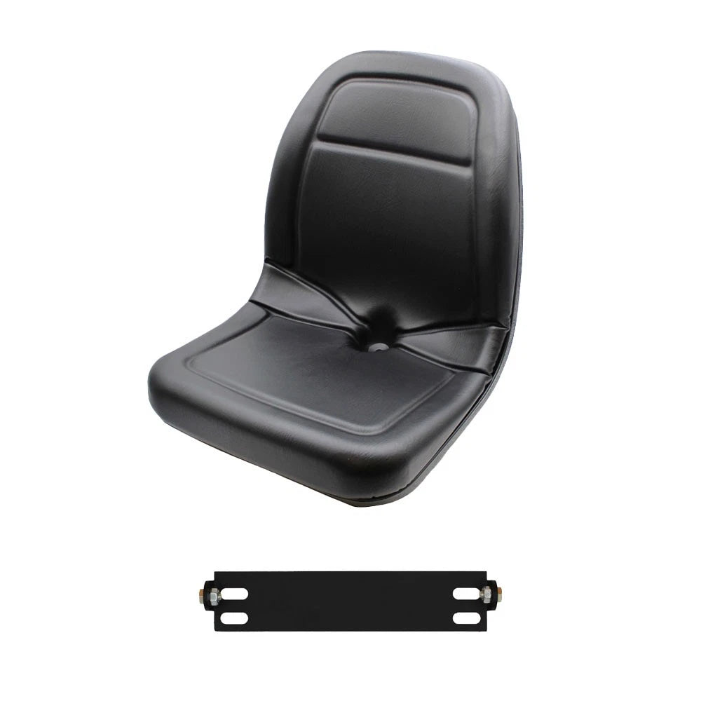 Black Seat with Bracket for John Deere (Replaces 4478301)