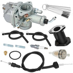 Carburetor for Yamaha Timberwolf 250 YFB250 FW (1992–2000) w/Intake Manifold Cable