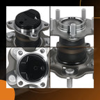 Rear 5 Bolt Wheel Bearing Hub for Nissan Sentra (2013–2019) 432029AM0A Non-ABS FWD