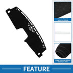 Dashboard Dash Cover Mat for Ford Maverick (2022–2024) Sun Protector Black