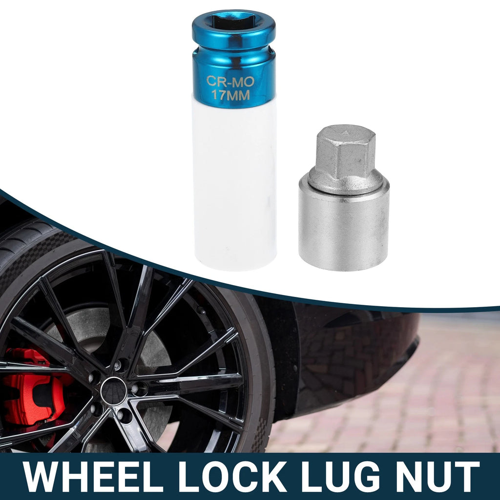 Set of 4 Wheel Lock Lug Nuts for Audi A3 (2013–2020) - Type A