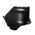 Replacement Primed Polypropylene Rear Driver Bumper Cover w/Blind Spot Bracket