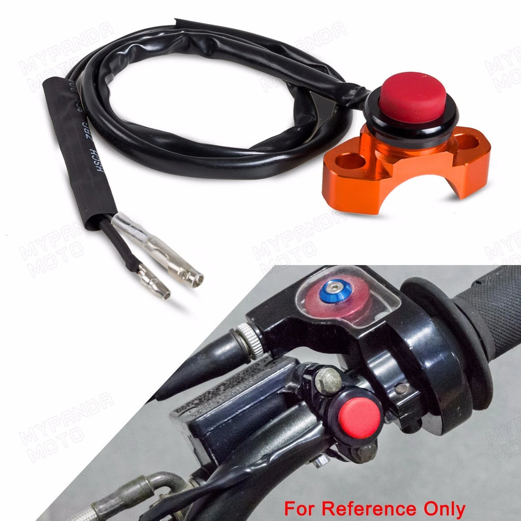 CNC Handlebar Kill Switch Button for KTM 85 125 150 200 250 300 350 450 500 530 (2003–2023)