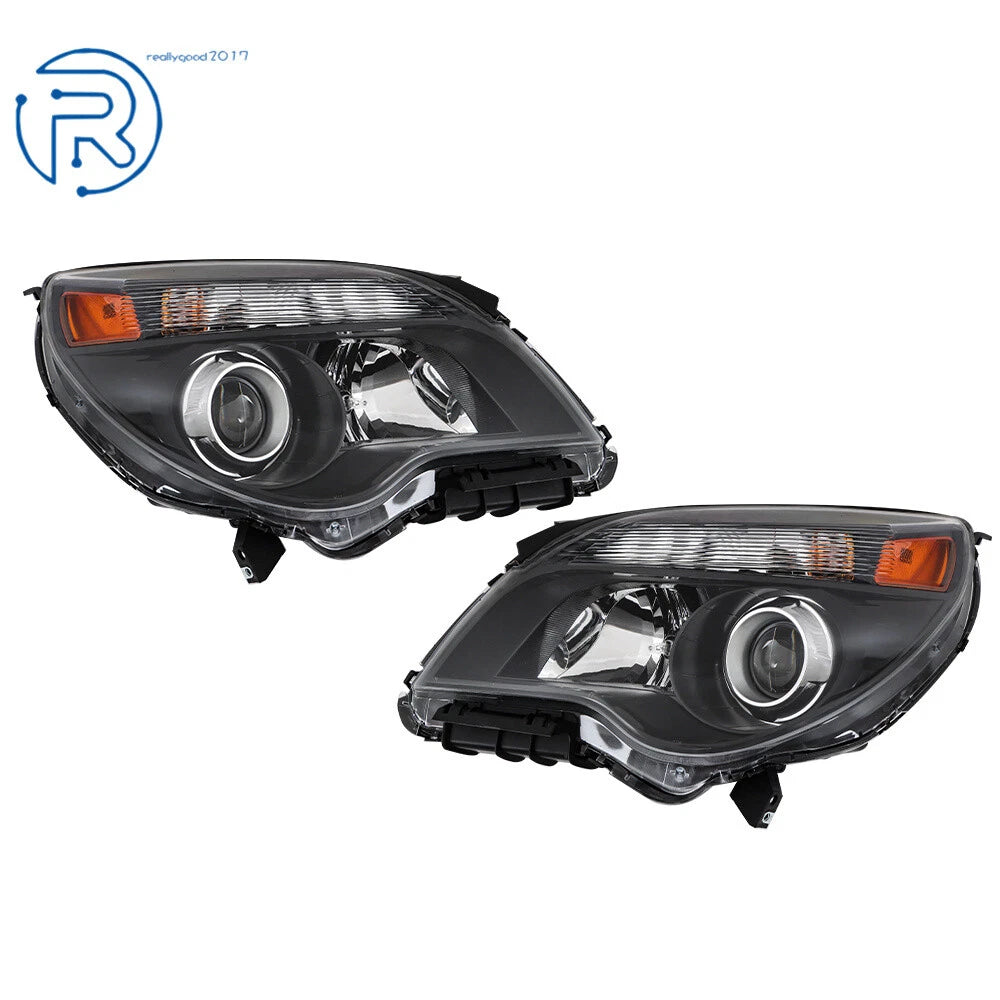 Set of 2 Halogen Headlights for Chevy Equinox (2010-2015)