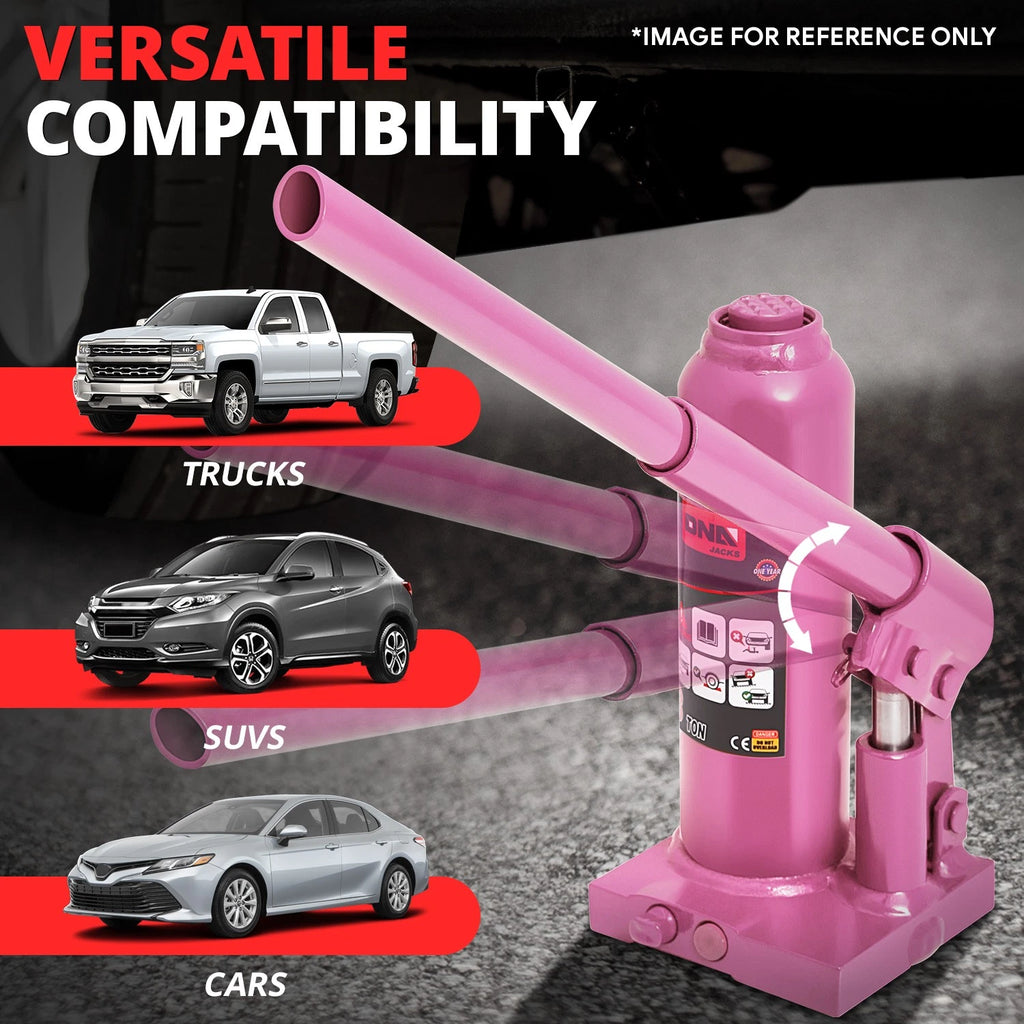 3 Ton Air Hydraulic Bottle Jack for Cars Trucks SUV (7.6"-14.5")
