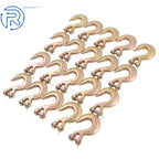 20PCS Clevis Grab Hooks for Wrecker Tow Chain Flatbed Truck Trailer