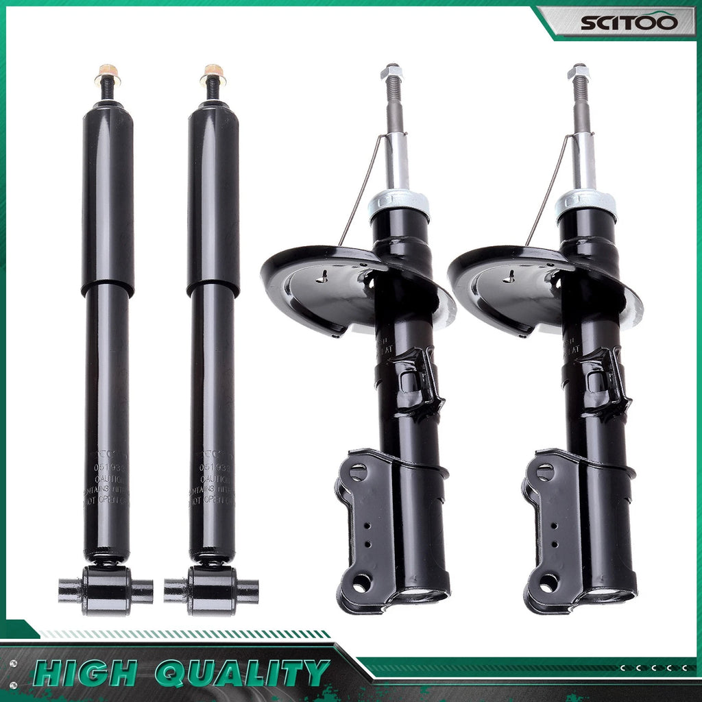 Set of 4 Front Rear Shocks Struts for Volvo S60 S80 V70 (1999–2009)