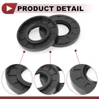 Set of 5 Rotary Shaft Oil Seals 25x52x7mm Nitrile Rubber 672668828403