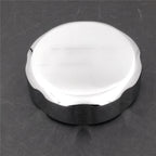 Chrome Brake Fluid Reservoir Cap Cover for Yamaha YZF R6 R6S 600R R1 (2006–2020)