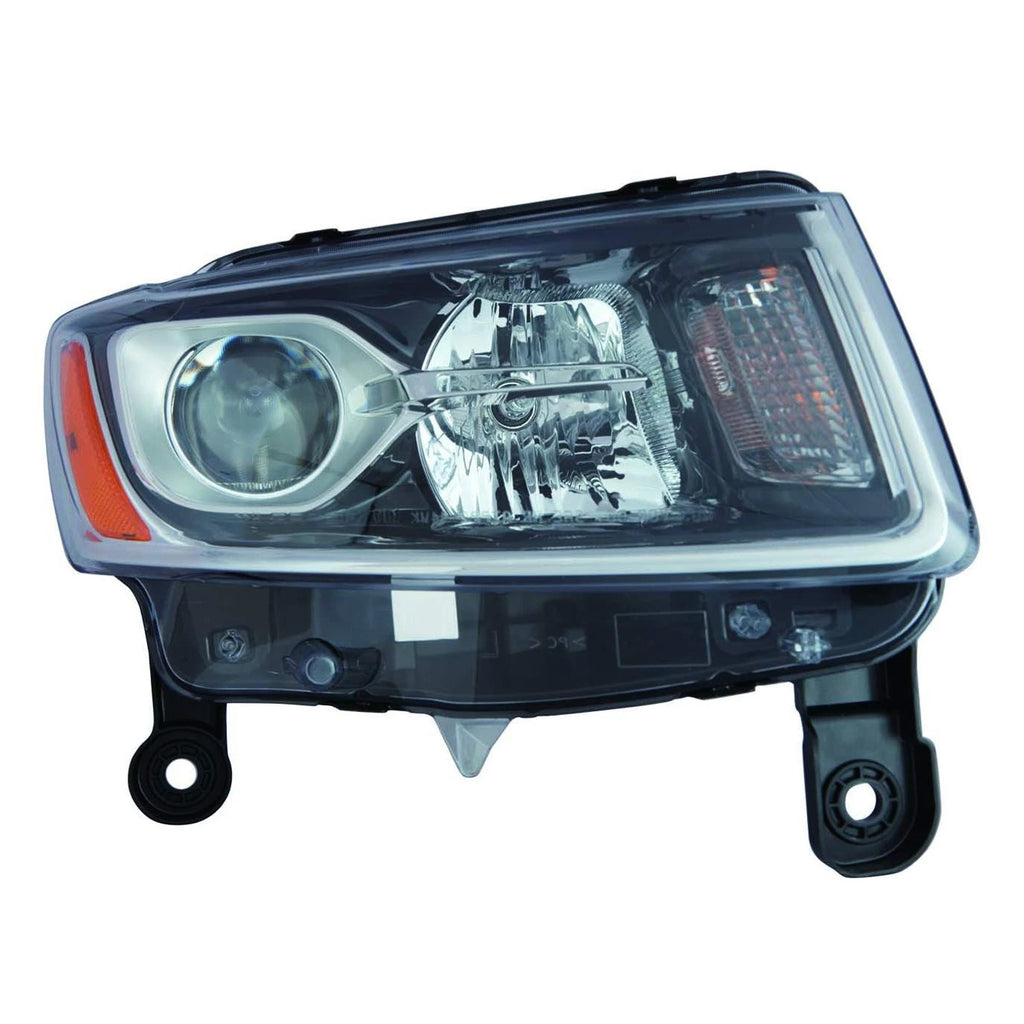 Passenger Side Halogen Head Light Assembly for 2014-2016 Jeep Grand Cherokee