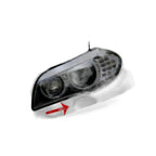 Headlight Washer Nozzle Cover for BMW 5 Series F10 F18 (2011–2013)