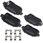 Front Ceramic Brake Pads Kit for Toyota MR2 Spyder (2000–2005), Echo (2001–2005)