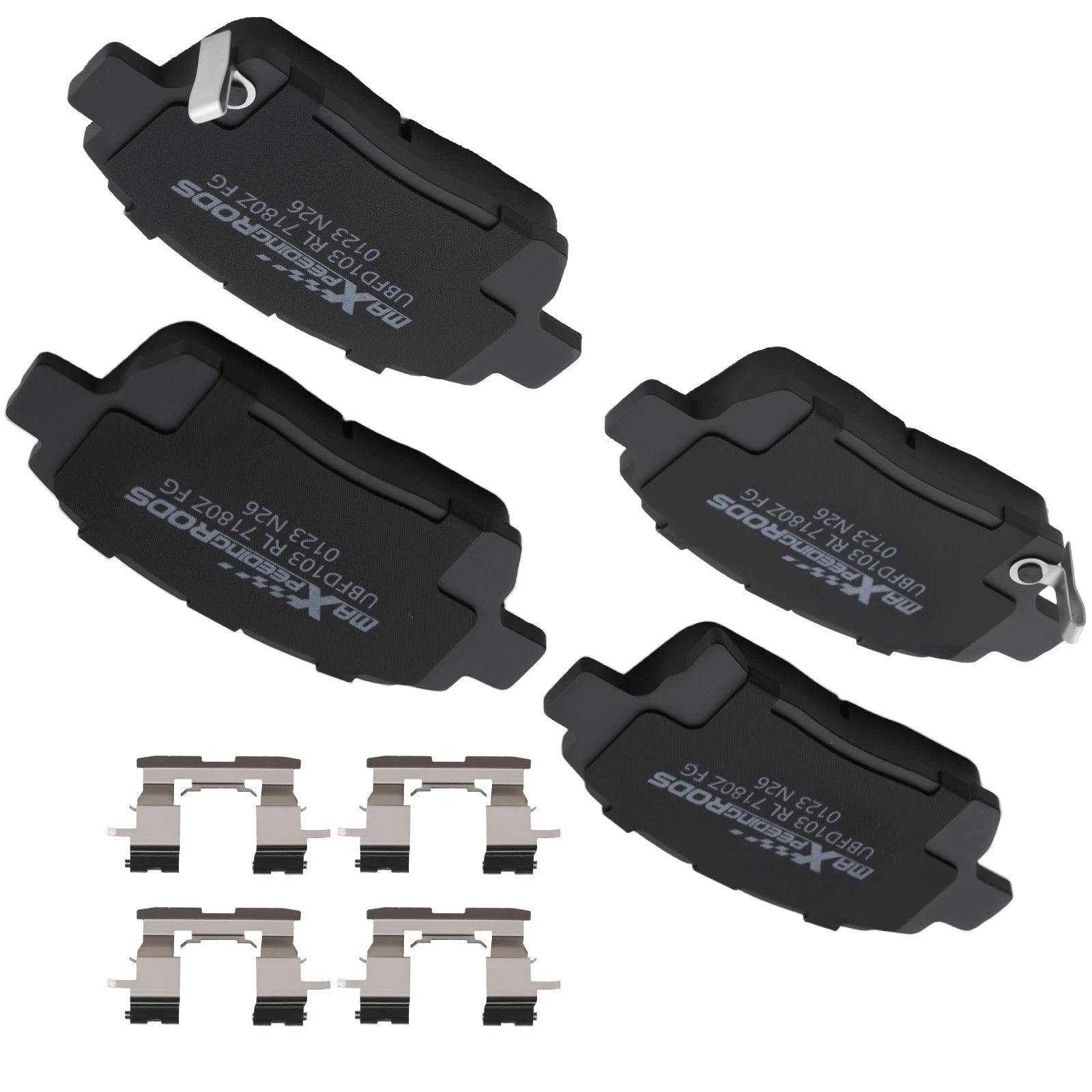 Front Ceramic Brake Pads Kit for Toyota MR2 Spyder (2000–2005), Echo (2001–2005)