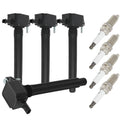 Set of 4 Ignition Coils & 4 Iridium Spark Plugs for Chrysler 200 (2015–2017)