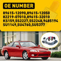 2X Knock Sensor & Harness for GEO Prizm, Lexus ES300, Toyota GS400, 4Runner, Camry (1990–2002)