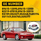 2X Knock Sensor & Harness for GEO Prizm, Lexus ES300, Toyota GS400, 4Runner, Camry (1990–2002)