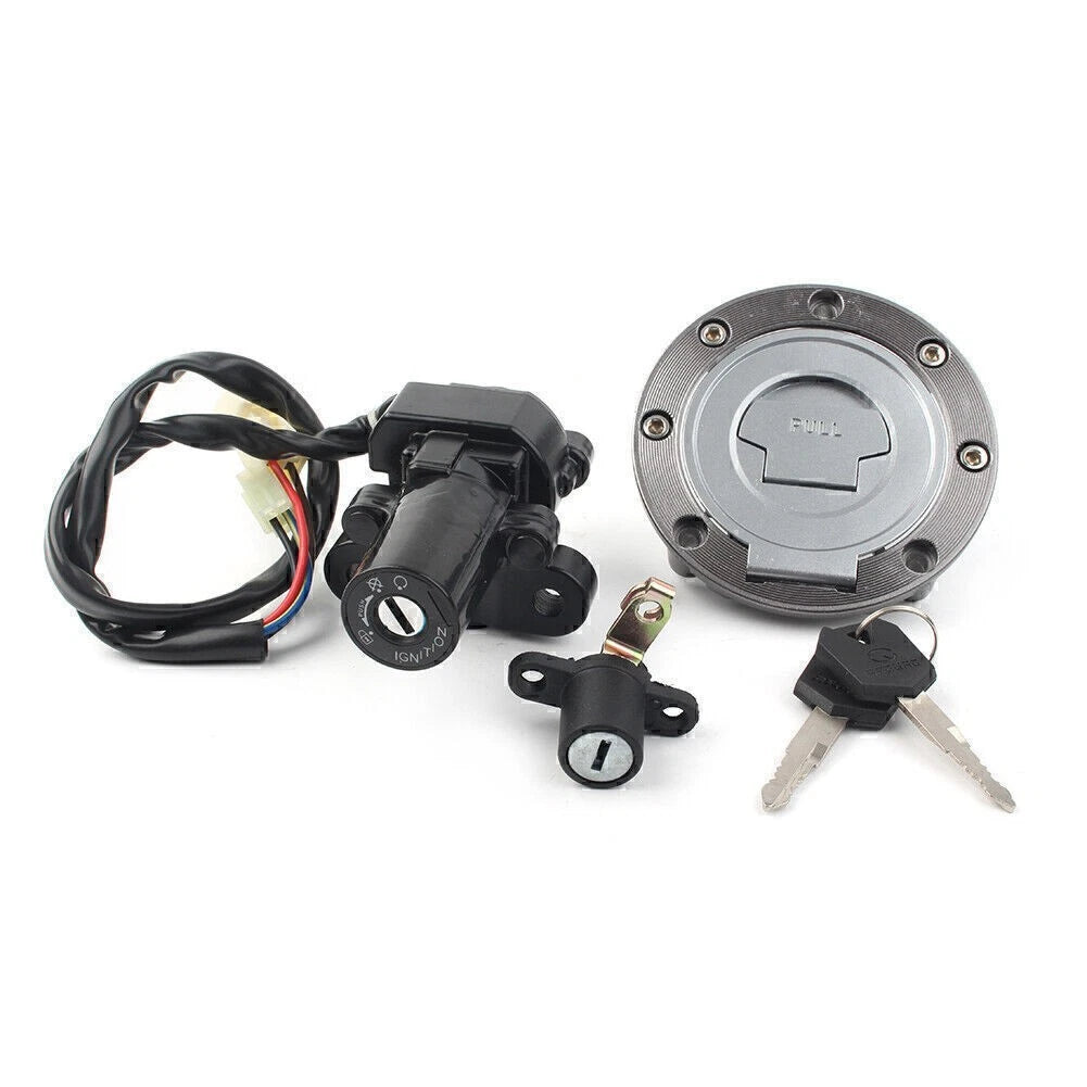 Ignition Switch Fuel Gas Cap Seat Lock Key for Yamaha FZ09 FZ07 FZ1 FZ6 FZ8 (2013–2020)