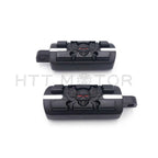 Black Zombie Wing Footpegs for Harley-Davidson (Most Models)