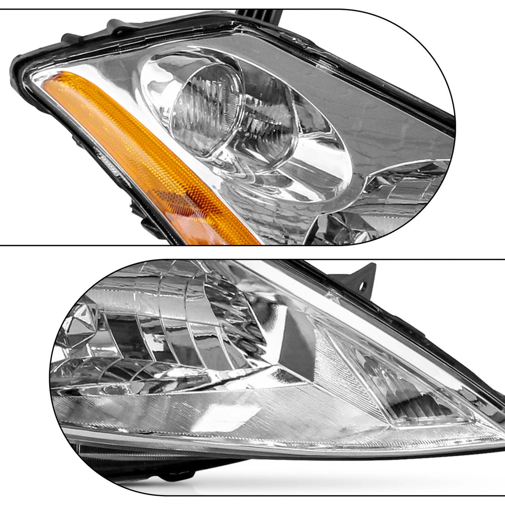 Pair Halogen Headlights for Nissan Murano (2003-2007)