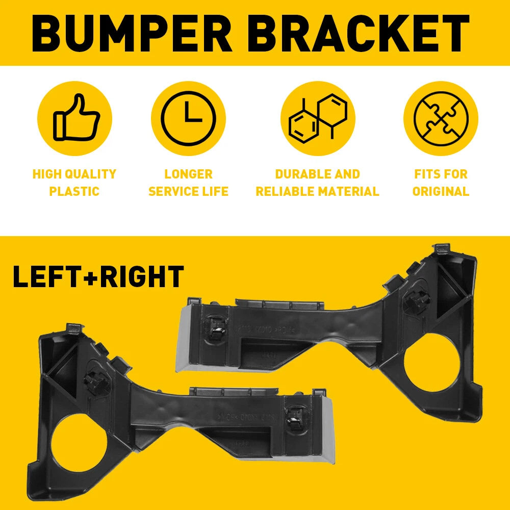 Set of 2 Front Bumper Retainers for Toyota Corolla (2003–2008)