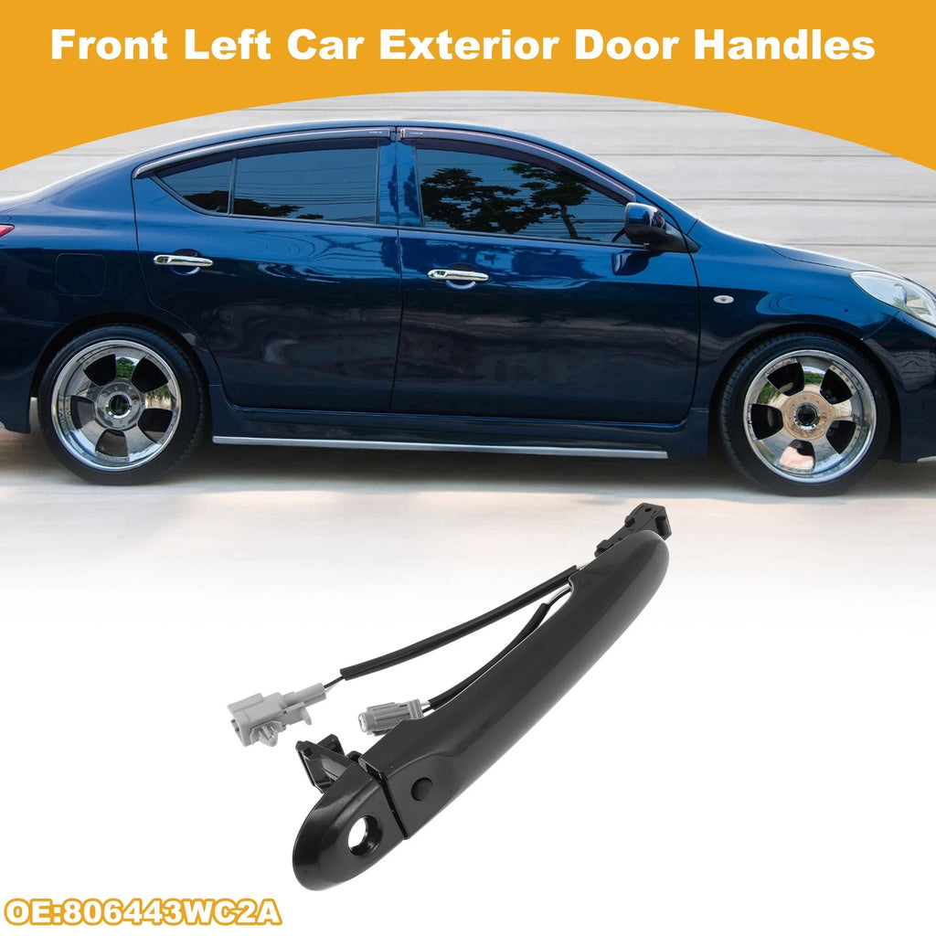 Front Driver Side Door Handle No. 806443WC2A for Nissan Versa (2007–2019)