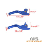 3 Finger Front Brake Clutch Levers for Harley Softail Slim S, Fat Boy S
