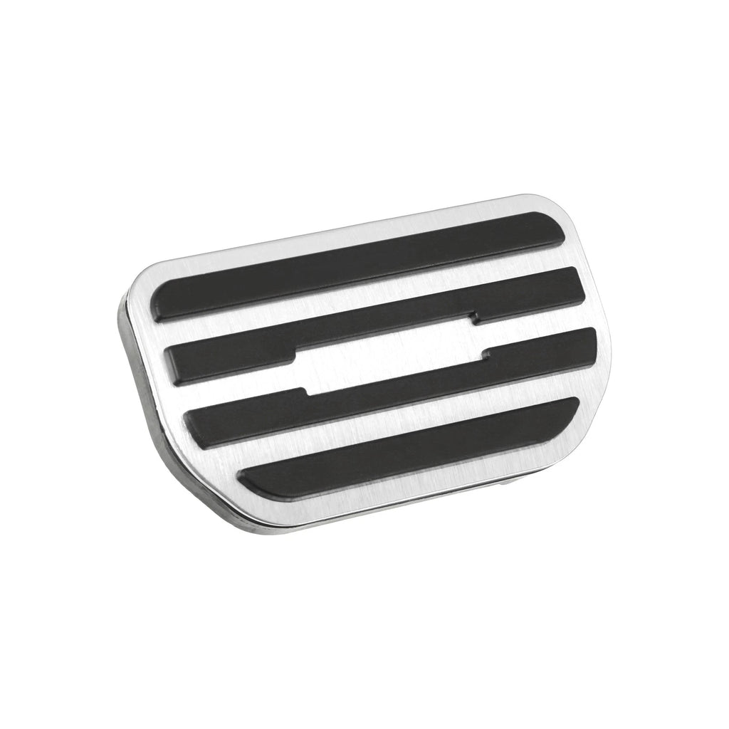 2X Gas Accelerator Brake Pedal Covers for Suzuki Jimny JB64W (2018–2023) Silver Tone