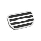 2X Gas Accelerator Brake Pedal Covers for Suzuki Jimny JB64W (2018–2023) Silver Tone