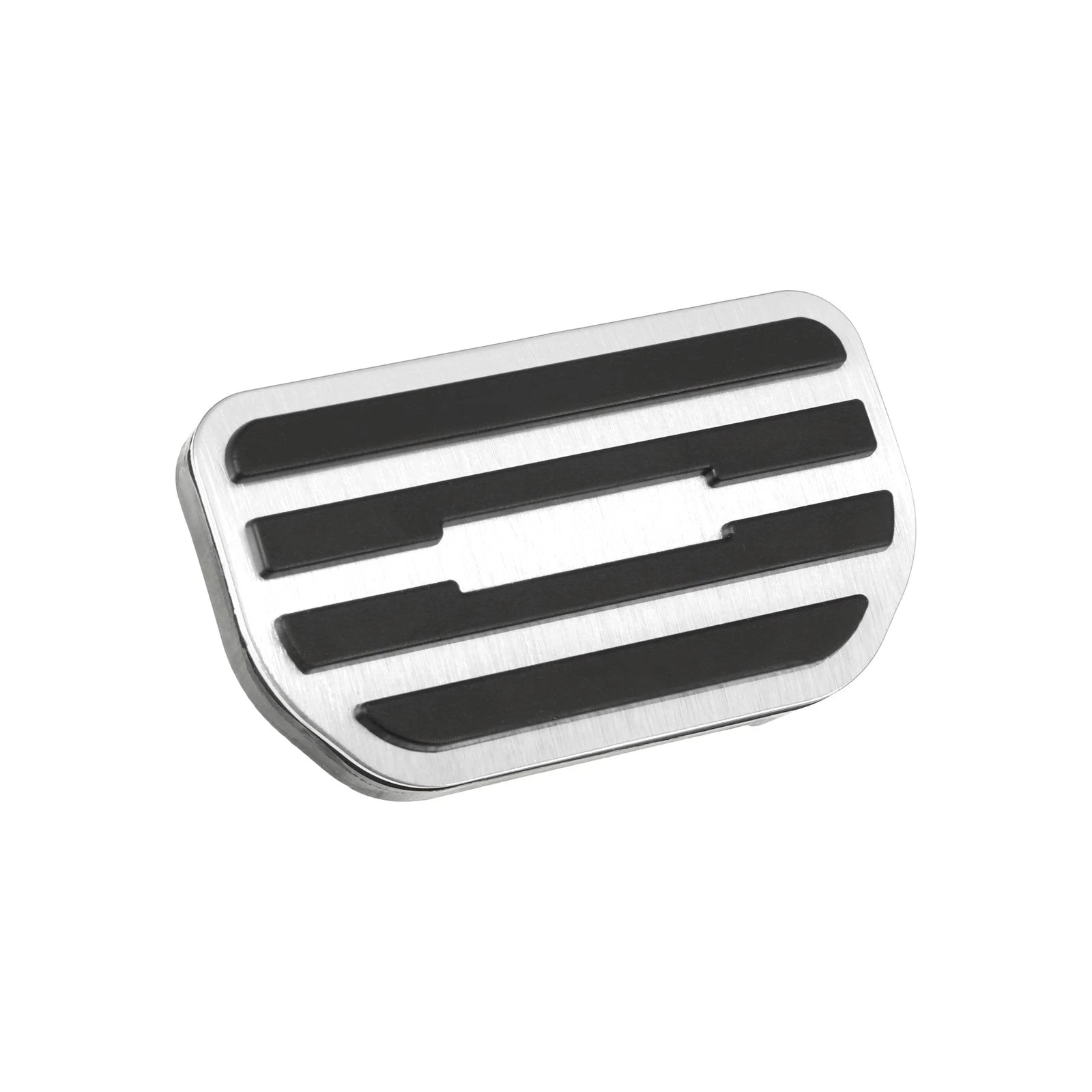 2X Gas Accelerator Brake Pedal Covers for Suzuki Jimny JB64W (2018–2023) Silver Tone