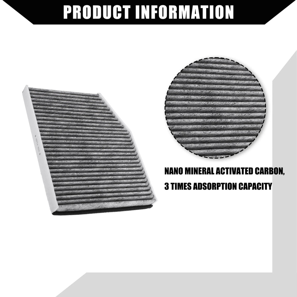 Cabin Air Filter with Activated Carbon for Ford Transit 150 250 (2015–2023)