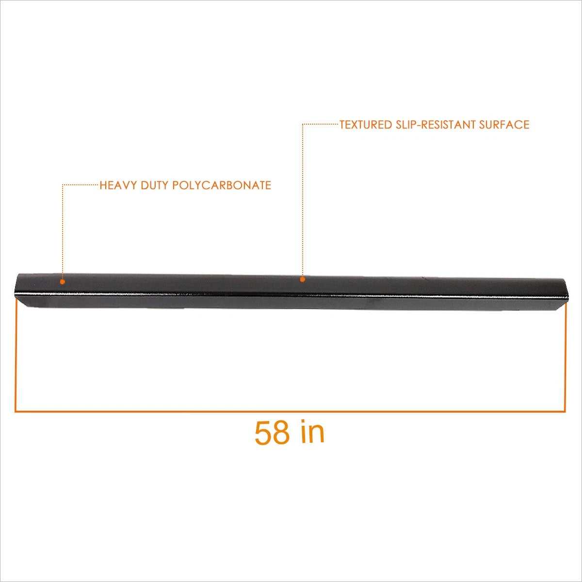 Tailgate Molding Cap Cover for Nissan Frontier (2013–2015)