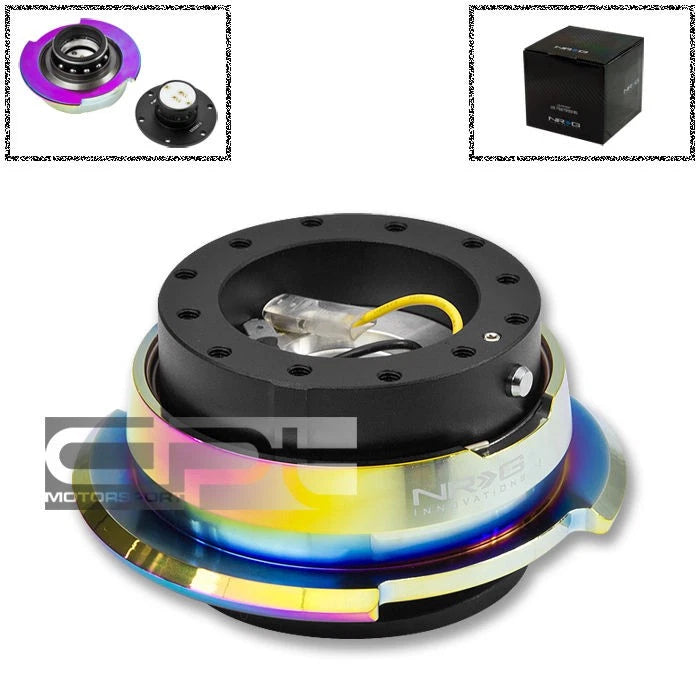 NRG 6-Hole Steering Wheel Quick Release Hub Adapter for Universal (Gen 2.8)