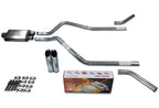 2.5" Dual Exhaust Kit for GMC Jimmy (2000–2004) - Cherry Bomb Slash Tip