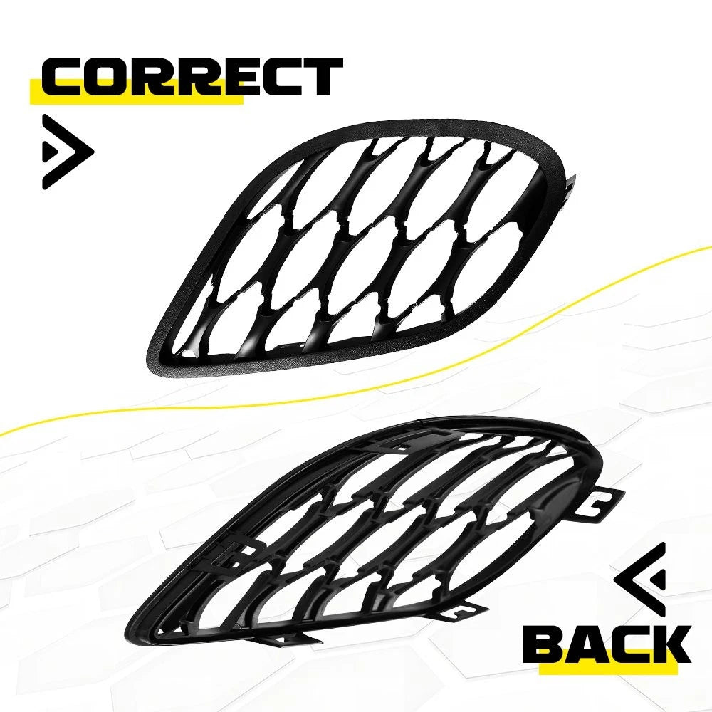 2X Fog Light Grille Covers for Dodge Charger (2015–2023)