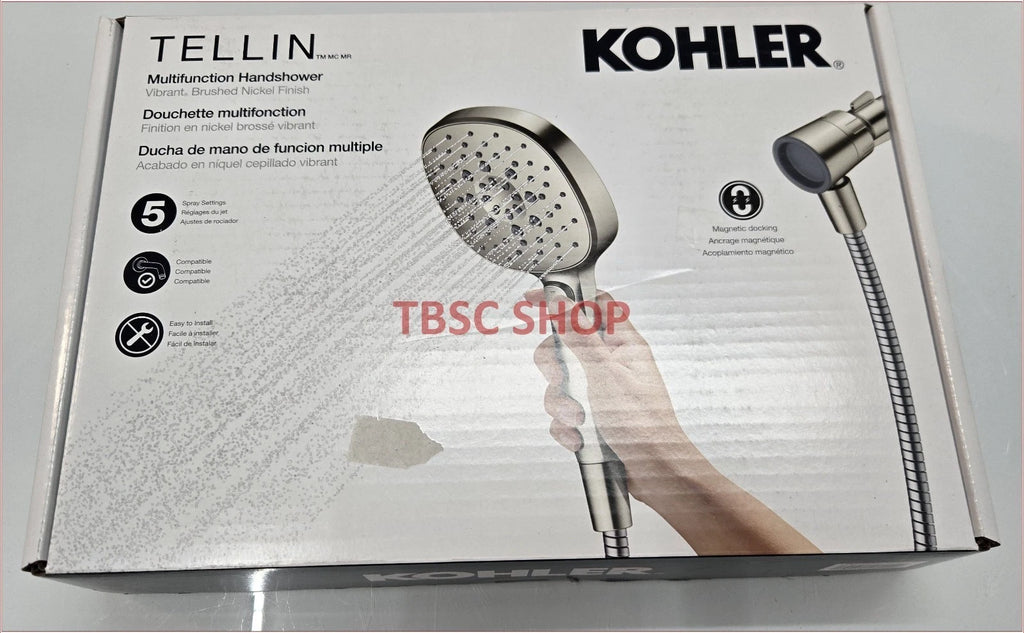 Kohler Tellin Handshower for (1.75 GPM, Brushed Nickel)