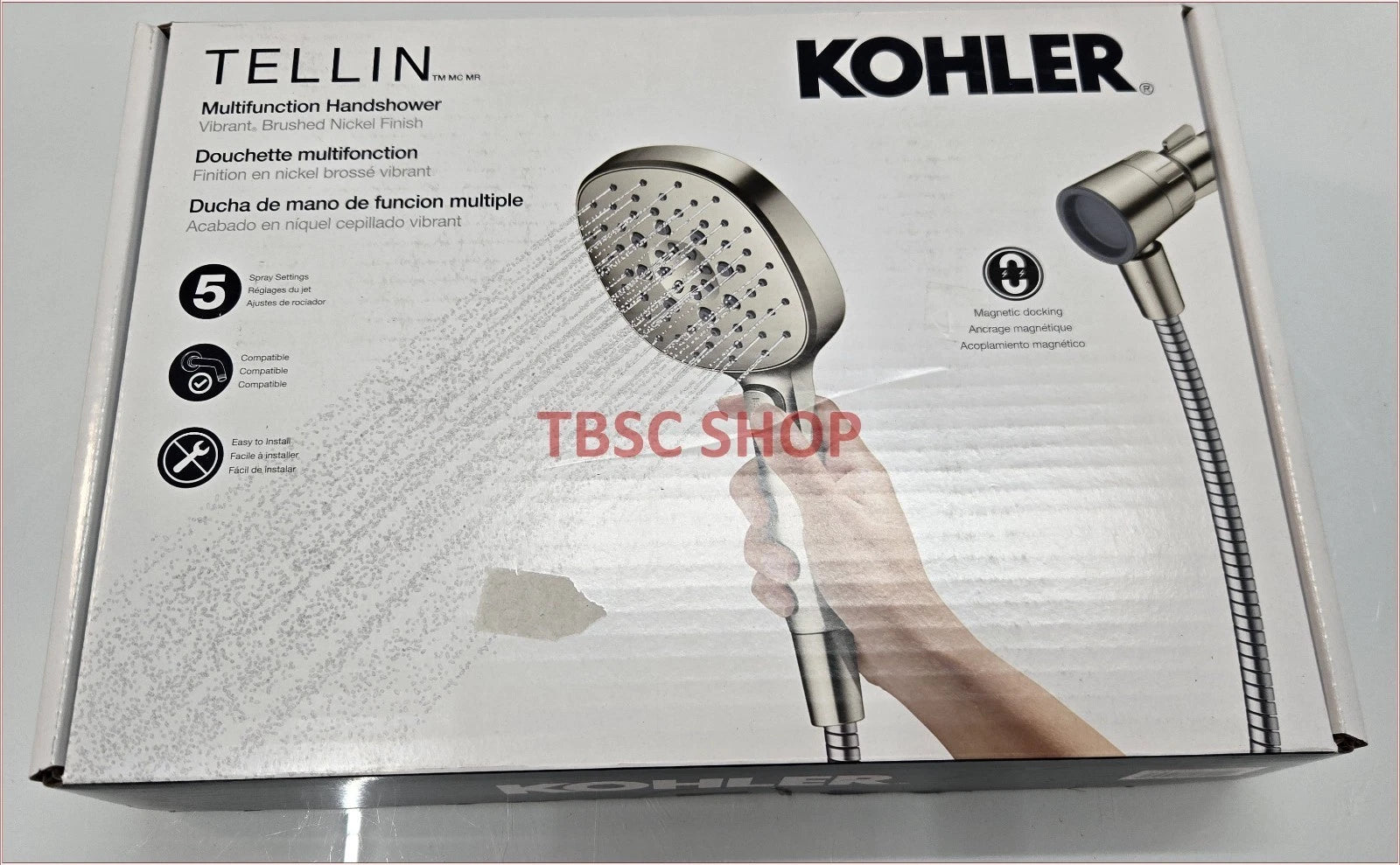Kohler Tellin Handshower for (1.75 GPM, Brushed Nickel)