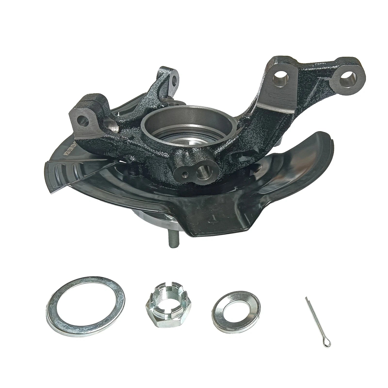 Front Driver Steering Knuckle & Wheel Bearing Hub Assembly for Hyundai Sonata