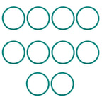 10x Exhaust Pipe Gasket O-Rings 43x3mm for Honda CR250R (1993–2007)