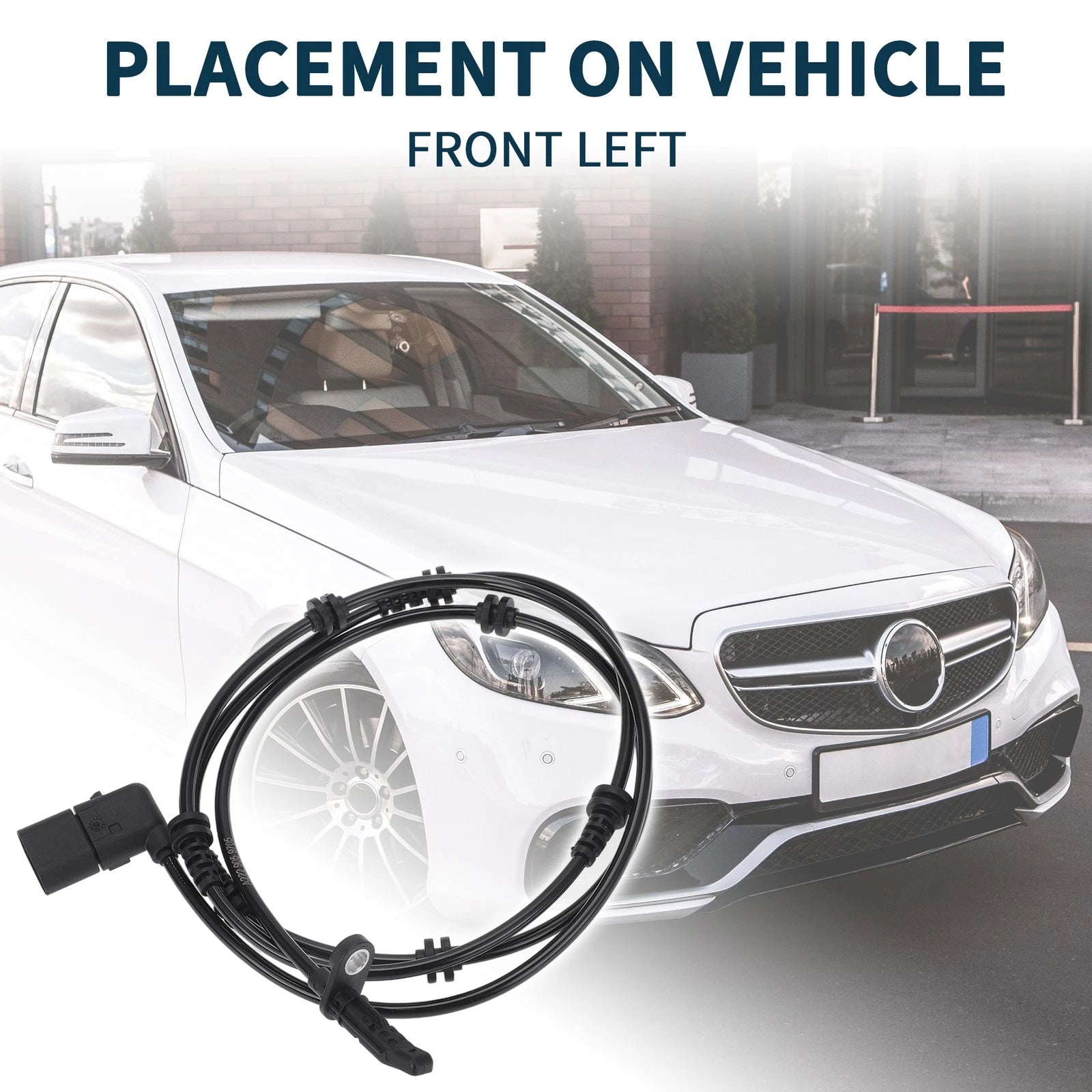 Front Left ABS Wheel Speed Sensor for Mercedes-Benz S550 (2010–2013) No.A2229059705