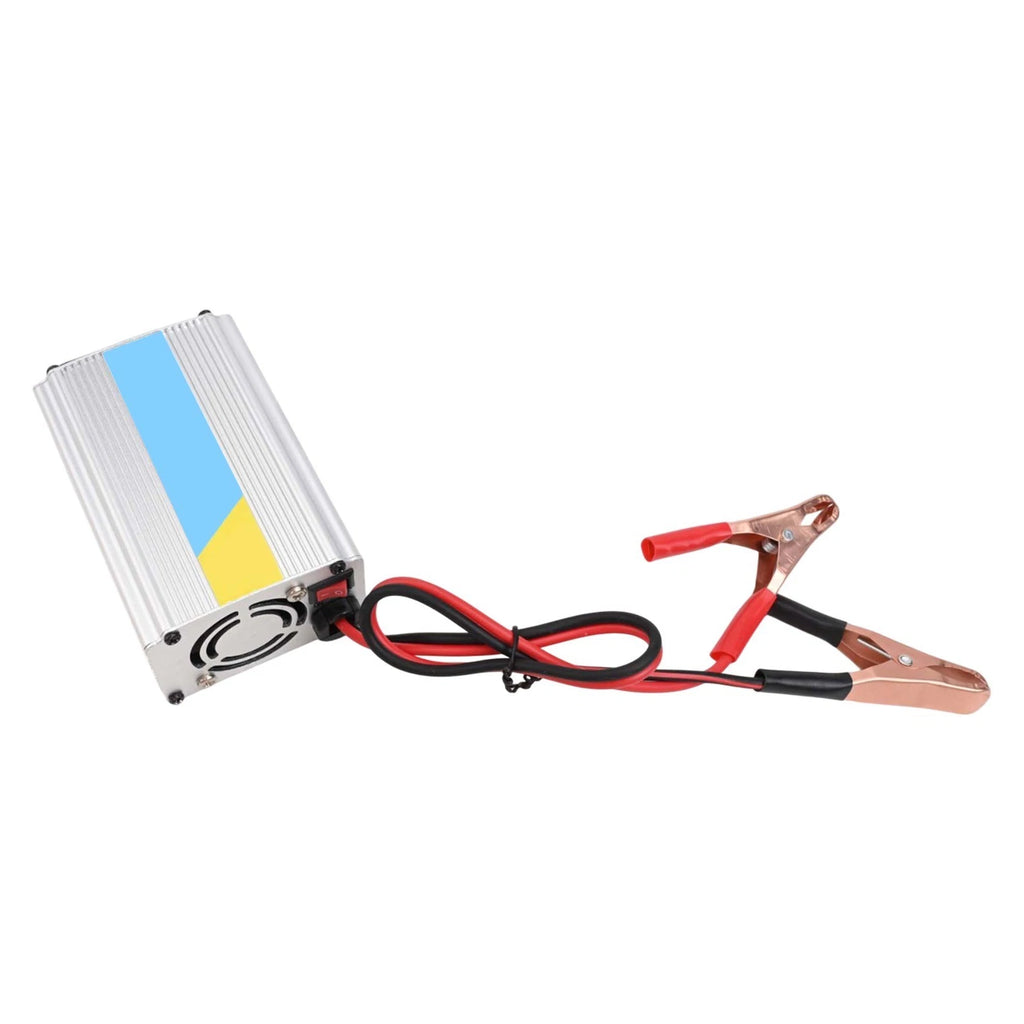 2X Car Inverter with 2 Sockets for DC 12V to AC 220V