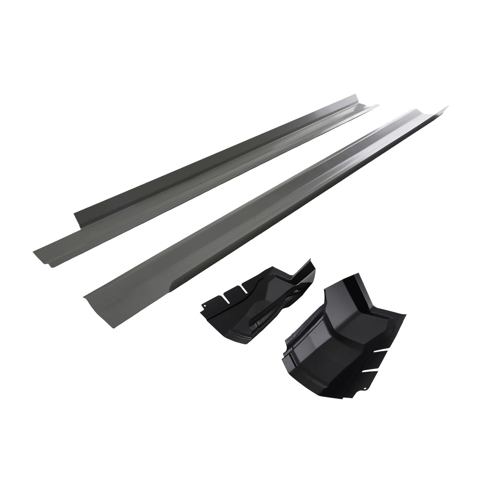 L&R Steel Rocker Cab Corners Kit for Ram 1500 2500 3500 (2009–2018)